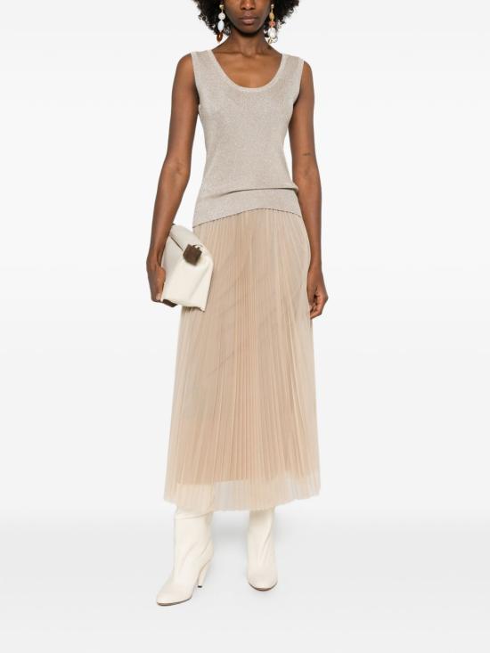 26SS 파비아나 필리피 반팔 티셔츠 MAD266F066D9620145 IVORY - FABIANA FILIPPI