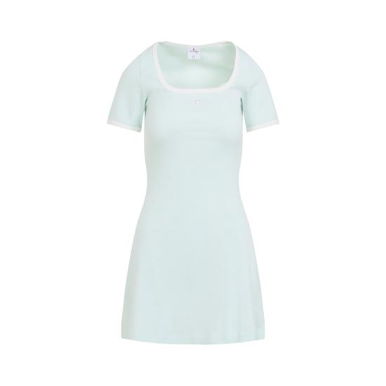 26SS 쿠레쥬 미디 원피스 126JRO776JS0203B216 CLEAR BLUE - COURREGES