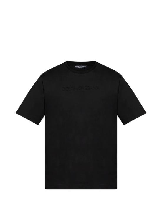 26SS 돌체앤가바나 반팔 티셔츠 G8PN9ZHU7H8 N0000 BLACK