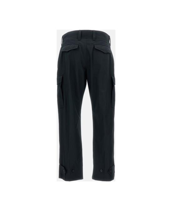 26SS 알렉산더 맥퀸 스트레이트 팬츠 857149QSACD 1000 BLACK - ALEXANDER MCQUEEN