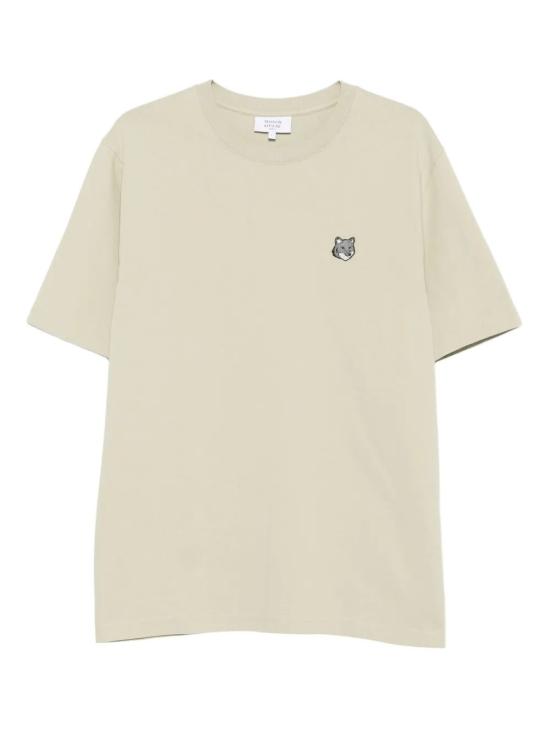 25FW 메종키츠네 폭스 헤드 컴포트 티셔츠 PM00108KJ7025 P129 STONEBEIGE