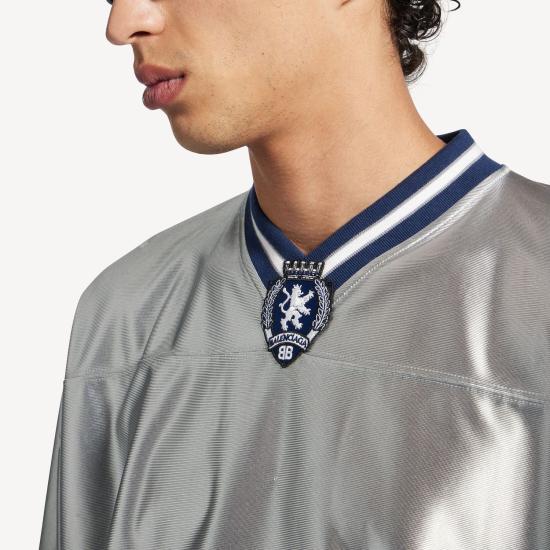 26SS 발렌시아가 반팔 티셔츠 857113TTVQ7 1461 GREYWHITE - BALENCIAGA