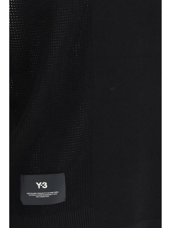 26SS 아디다스 Y3 니트 베스트 KH0420 BLACK Black - ADIDAS Y3