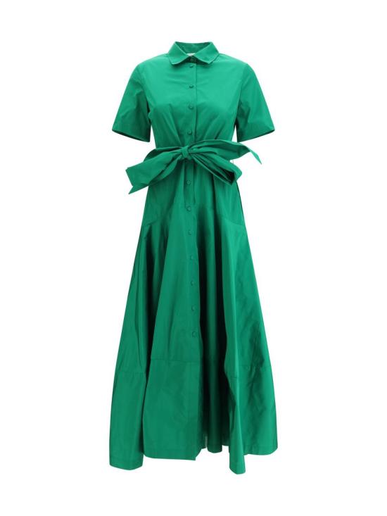 26SS 파로쉬 롱 원피스 D726098 005 GREEN