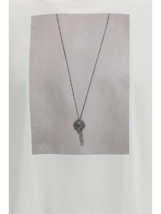 26SS MM6 메종마르지엘라 반팔 티셔츠 SH0GC0068M20050 101 WHITE - MM6 MAISON MARGIELA