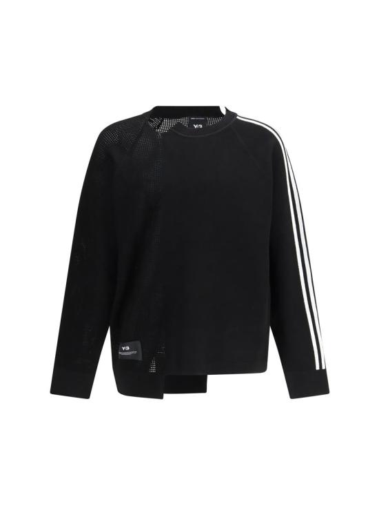 26SS 아디다스 Y3 스웨터 KR2395 BLACKCWHIT Black