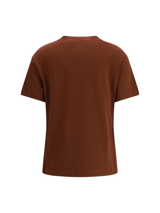 26SS 브루넬로 쿠치넬리 반팔 티셔츠 M0T81EC710 C9092 BROWN - BRUNELLO CUCINELLI