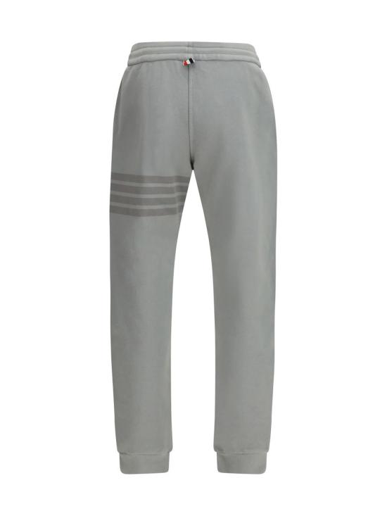 26SS 톰브라운 솔리드 루프백 오버다이 4바 스웨트팬츠 MJQ243AJ0007 055 GREY - THOM BROWNE