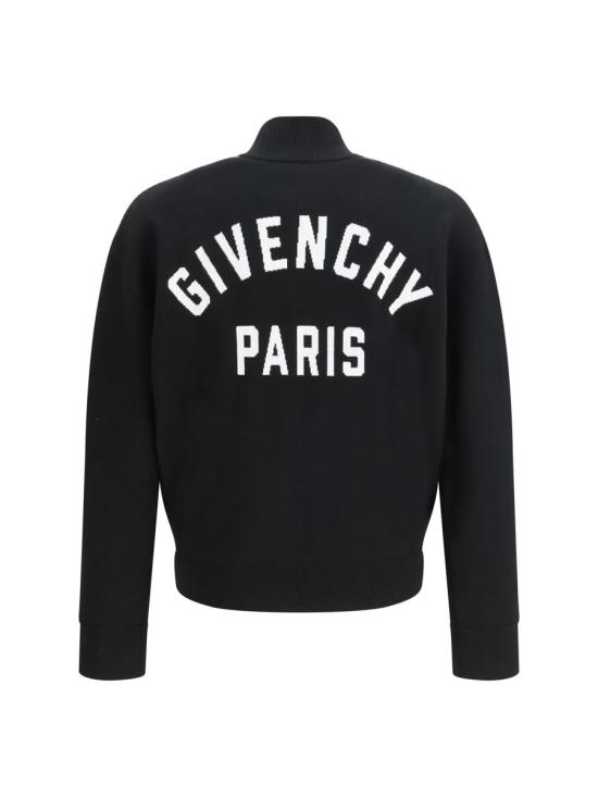 26SS 지방시 집업 니트 BMK00R4YNU 004 Black - GIVENCHY