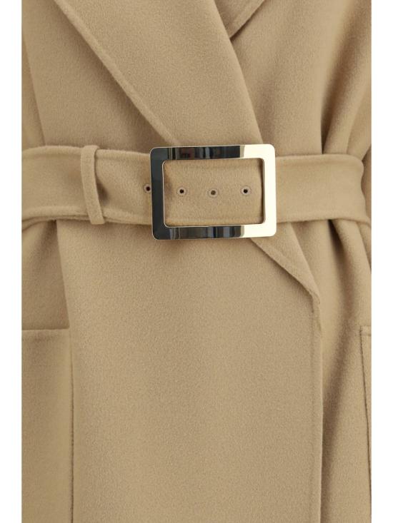 26SS 스포트막스 트렌치 코트 2612011041600 001 Beige - SPORTMAX