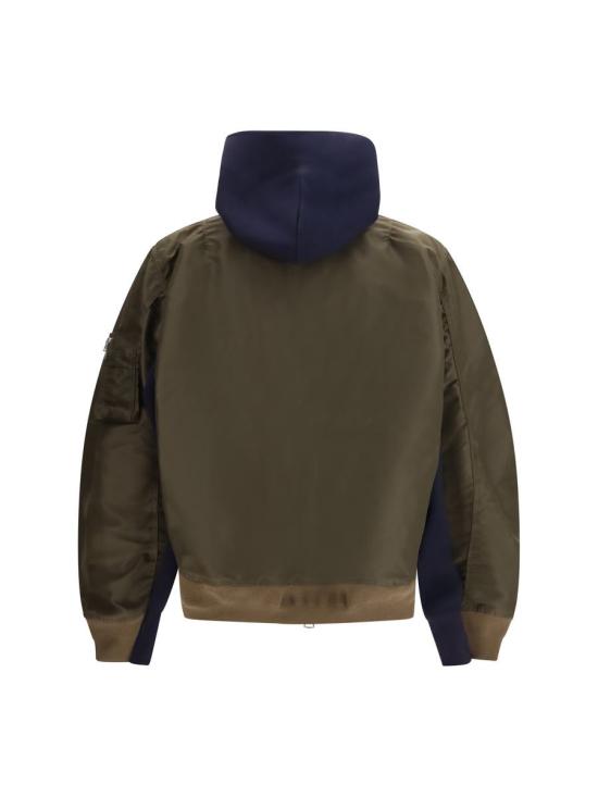 26SS 사카이 후드 티셔츠 2603948M 233 MULTICOLOUR - SACAI