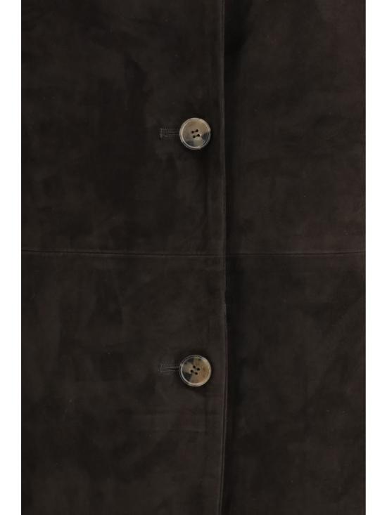 26SS 루루 드 세종 코트 WAREN DARKBROWN - LOULOU DE SAISON