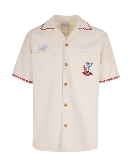 26SS 드롤드무슈 긴팔 셔츠 JSH227CO215OW WHITE