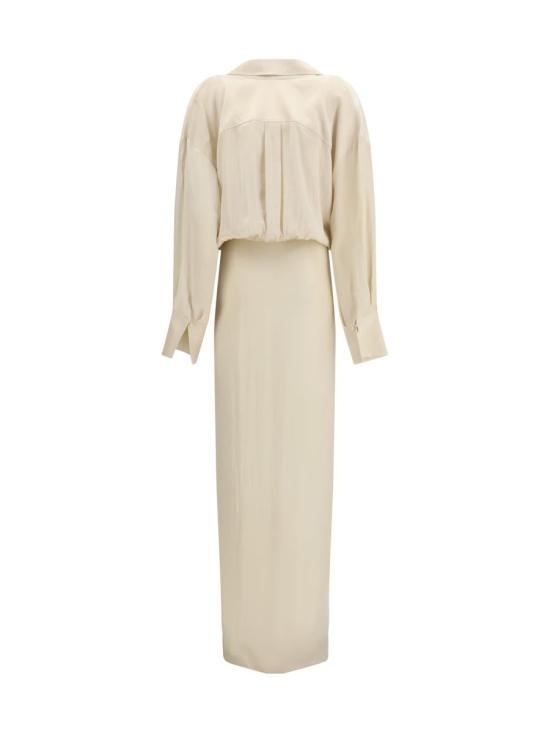 26SS 안다마네 롱 원피스 T190103ATNV135 115 Beige - ANDAMANE