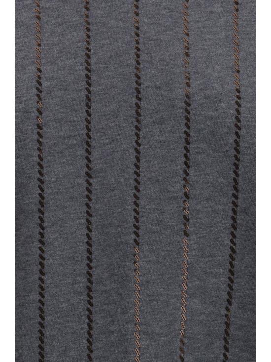 25FW 브루넬로 쿠치넬리 후드 티셔츠 MP05NSO809 C8125 GREY - BRUNELLO CUCINELLI