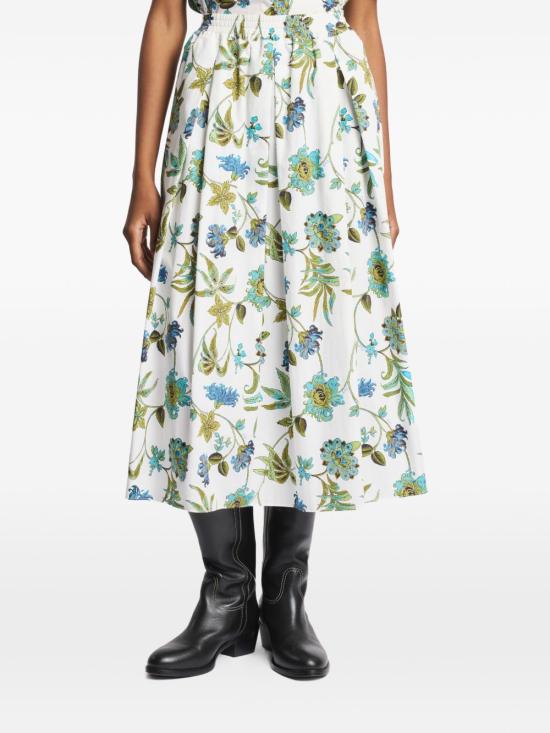 26SS 페이 미디 스커트 NXW92525500 ZGHB001 White - FAY