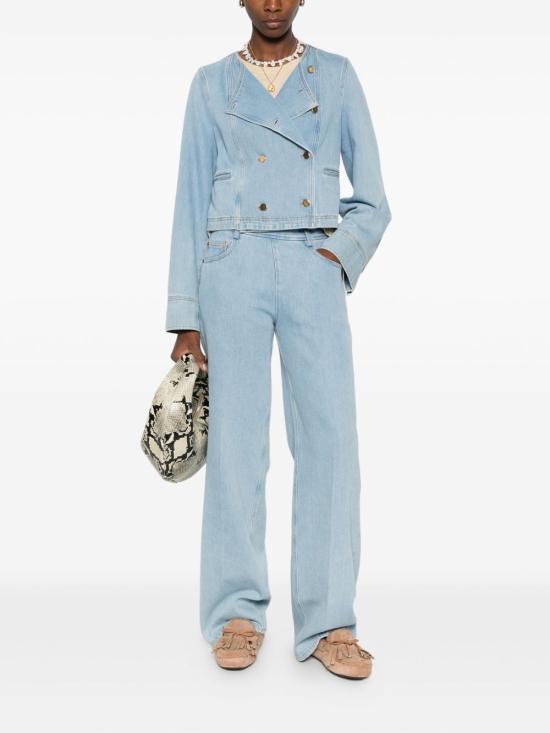 26SS 포르테포르테 데님 팬츠 14533BIS MYPANTSAZURE Clear Blue - FORTE FORTE