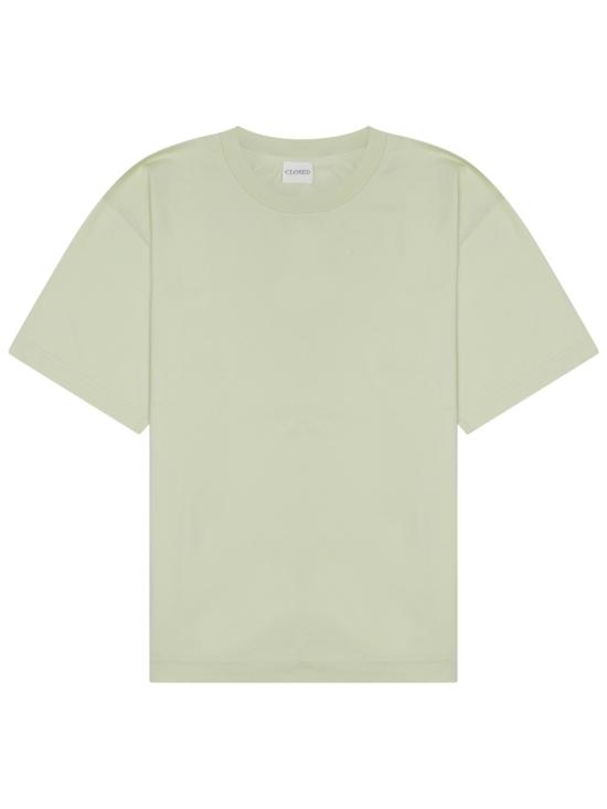 25SS 클로즈드 반팔 티셔츠 C8503844H20 654 GREEN