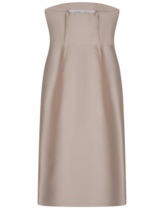 25SS 알베르타 페레티 미디 원피스 04081625 0005 BEIGE - ALBERTA FERRETTI