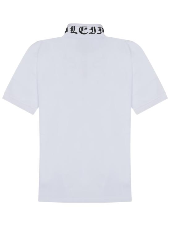 25SS 필립 플레인 폴로 티셔츠 SAECMTK7835 PTE003N01 WHITE - PHILIPP PLEIN