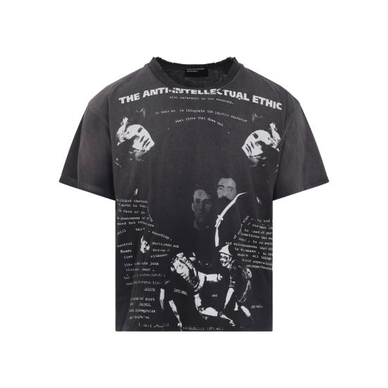 26SS 앙팡리쉬데프리메 반팔 티셔츠 010881 SUN FADED BLACK - ENFANTS RICHES DEPRIMES