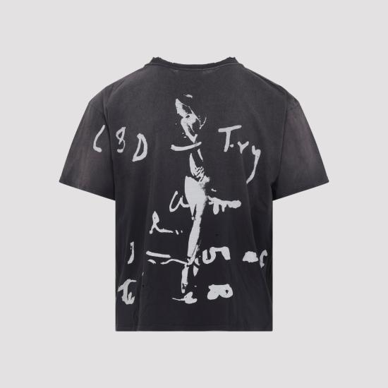 26SS 앙팡리쉬데프리메 반팔 티셔츠 010881 SUN FADED BLACK - ENFANTS RICHES DEPRIMES