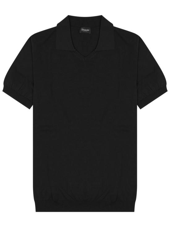 25SS 드루모어 폴로 티셔츠 D0GN146 690 BLACK