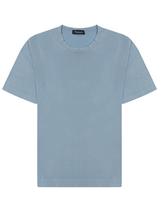 25SS 드루모어 반팔 티셔츠 D0GF100N 728 AZURE