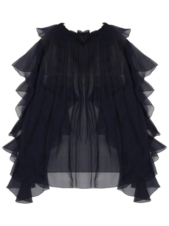 25SS 알베르타 페레티 블라우스 02051614 0510 BLUE - ALBERTA FERRETTI