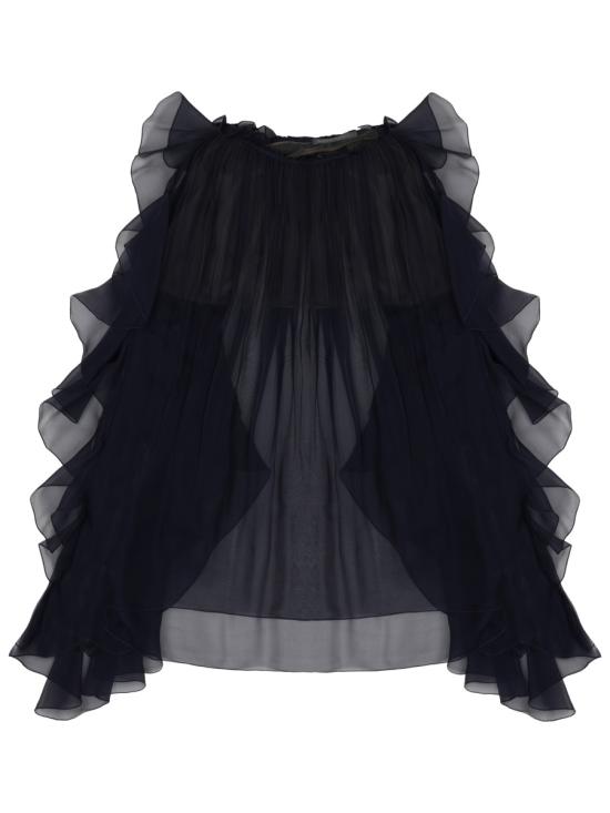 25SS 알베르타 페레티 블라우스 02051614 0510 BLUE