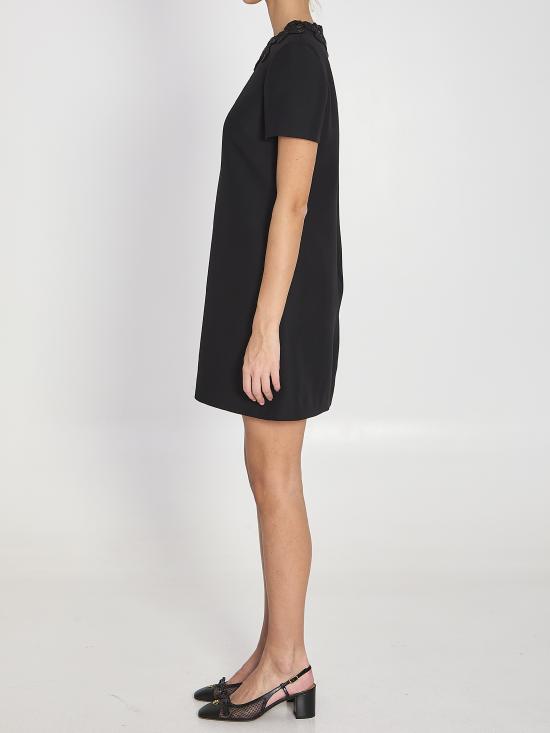 26SS 발렌티노 가라바니 미디 원피스 8B3VAHC6 BLACK - VALENTINO GARAVANI