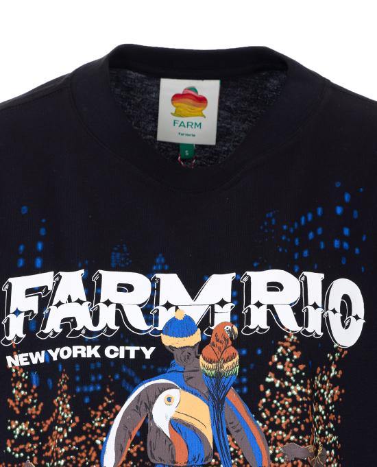 26SS 팜 리오 반팔 티셔츠 354560 L0002 Black - FARM RIO