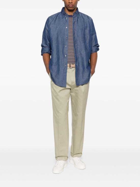 26SS 바레나 데님 셔츠 CAU54653170 150 Blue - BARENA