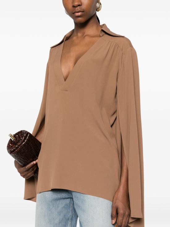 26SS 페데리카 토시 스웨터 41104412 58 Brown - FEDERICA TOSI