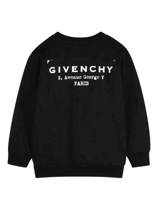 26SS [키즈] 지방시 트레이닝 상의 H31098 09B Black - GIVENCHY