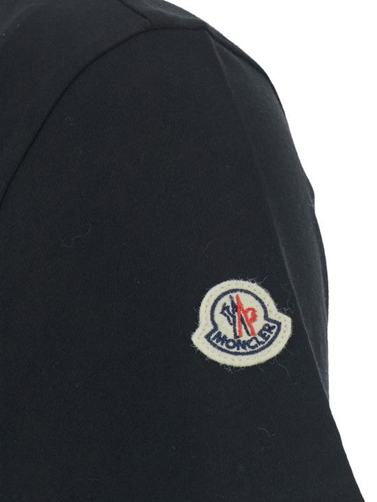 26SS 몽클레어 반팔 티셔츠 8C00021 89AUO999 Black - MONCLER