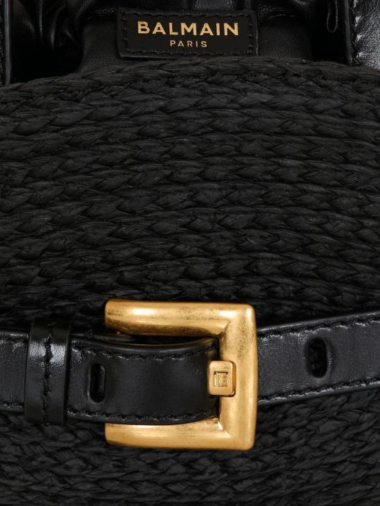 26SS 발망 토트백 GN1DP017TFRF 0PA Black - BALMAIN