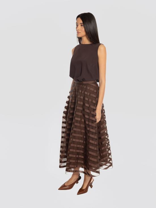 26SS 파로쉬 롱 스커트 D621545 NUANCE26008 - PAROSH