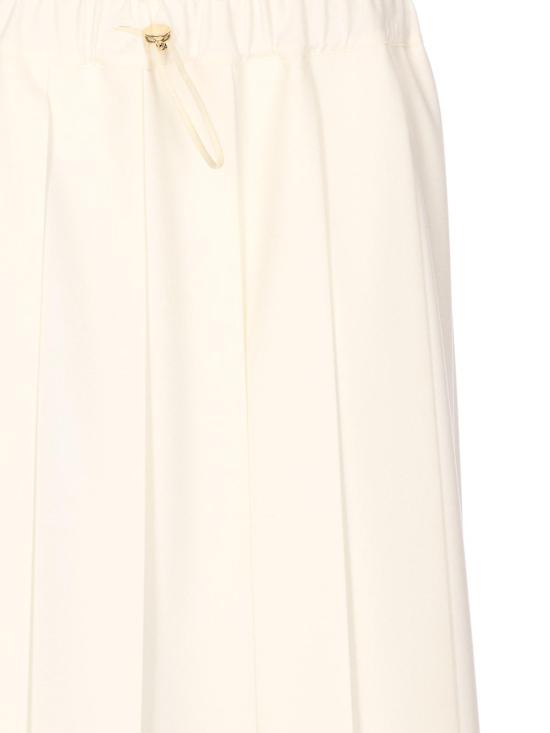 26SS 파비아나 필리피 미디 스커트 GND266F398D7540145 White - FABIANA FILIPPI