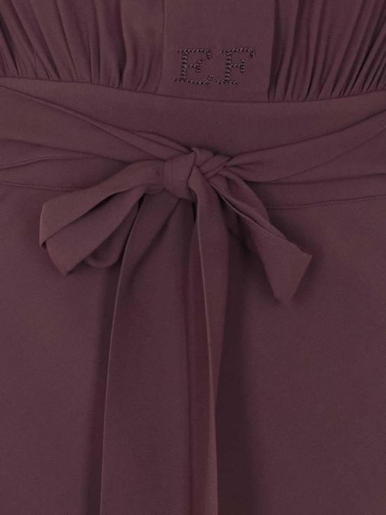  엘리자베타프랜치 미디 스커트 AB92361E2644 Brown - ELISABETTA FRANCHI