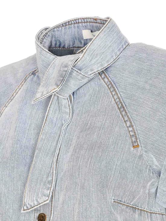 26SS 짐머만 셔츠 7247TC26 Blue - ZIMMERMANN