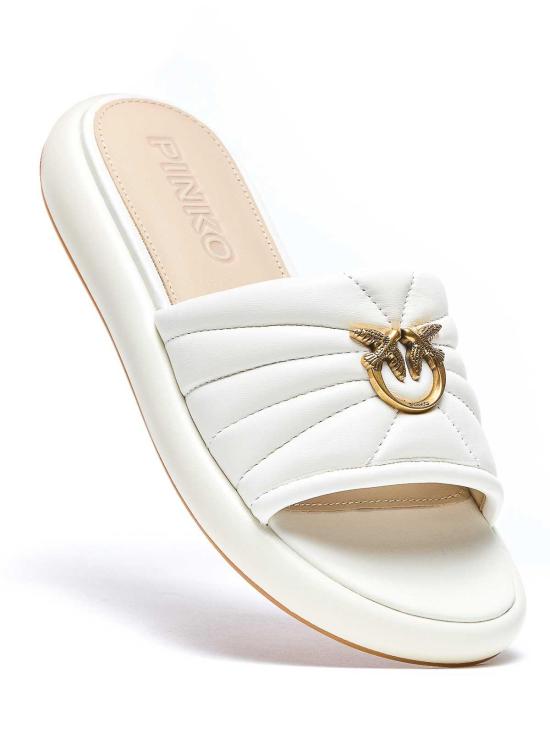 26SS 핑코 샌들 SD0525P003Z12 White - PINKO