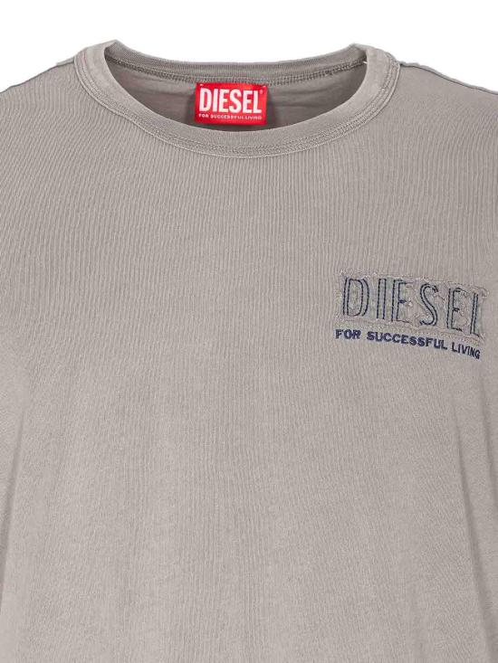  디젤 반팔 티셔츠 A209580KMAH97D Grey - DIESEL