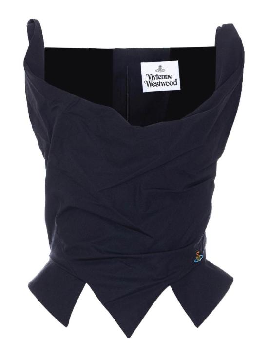 26SS 비비안웨스트우드 민소매 티셔츠 1505000MW009QN401 Black