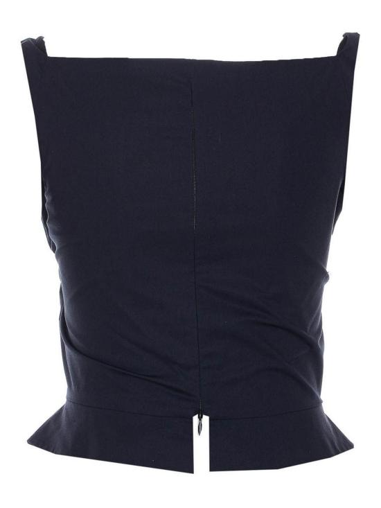 26SS 비비안웨스트우드 민소매 티셔츠 1505000MW009QN401 Black - VIVIENNE WESTWOOD