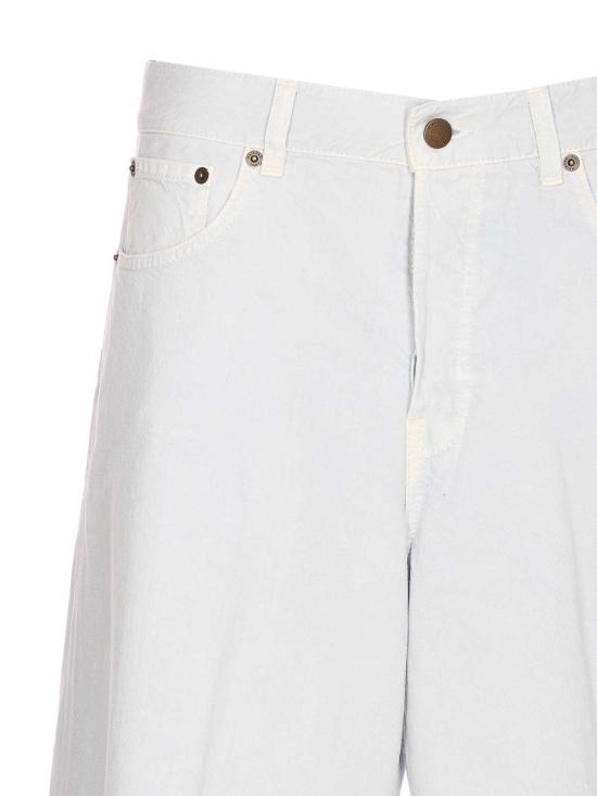 26SS 하이쿠레 스트레이트 팬츠 HEW03296GF146XTT0563 White - HAIKURE