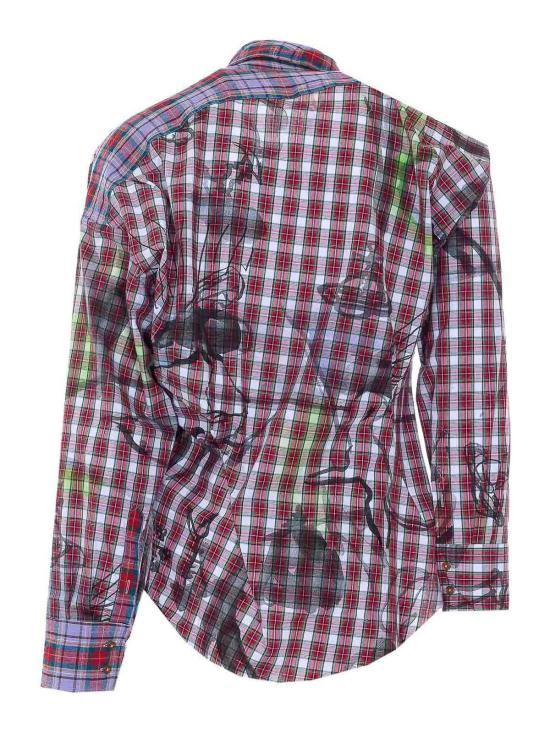 26SS 비비안웨스트우드 긴팔 셔츠 35010022C007LO101 Multicolour - VIVIENNE WESTWOOD