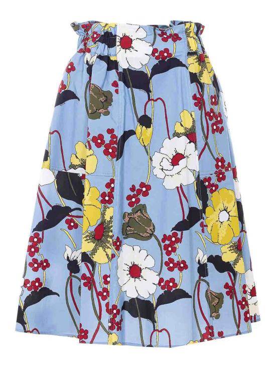 26SS 마르니 미디 스커트 GOMA0812A1UTC581MFB31 Multicolour