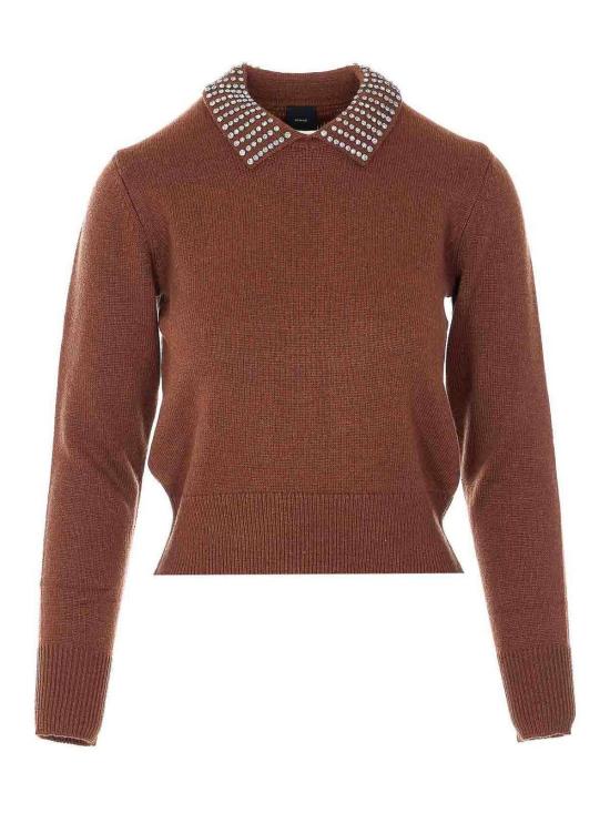 25FW 핑코 긴팔 티셔츠 105530A2S4L81 Brown