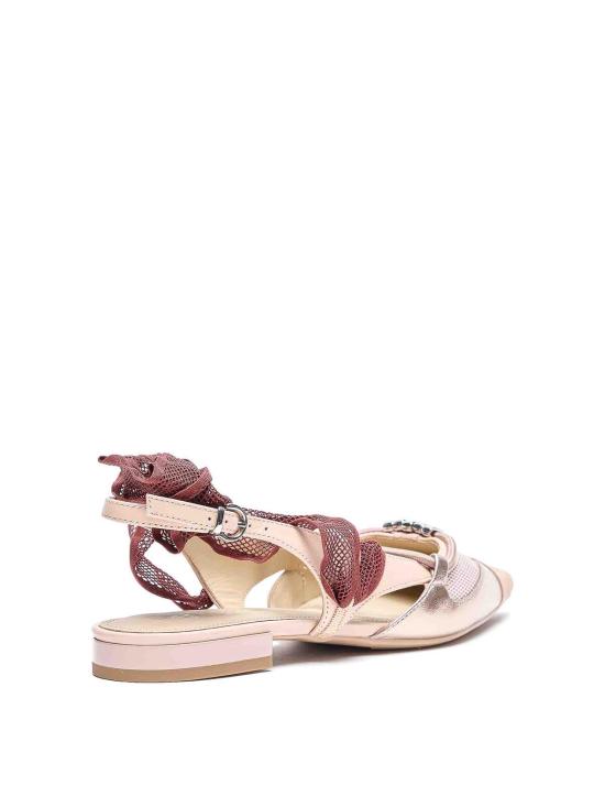 26SS 핑코 플랫 슈즈 SD0547P003W4E Nude Neutrals - PINKO